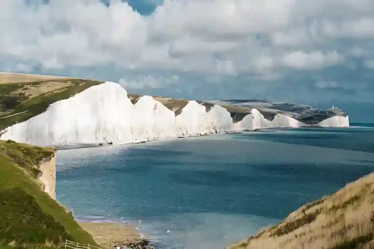 White cliff